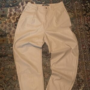 Faux Leather Pants-trousers